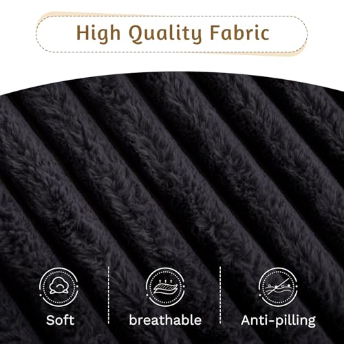 YOSHOOT 6 Inches Futon Mattress Full Size, Thick Futons Sofa Bed Couch, Floor Mattress for Adults, Shredded Foam Filling(Frame Not Included), Medium Firm YOSHOOT