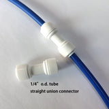 Malida 1/4 inch O.D. Length 32.8ft(10 meters) RO Water Tubing, Hose Pipe for RO Water purifiers System,+ 1/4 O.D quick connector 10pcs Malida