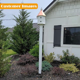 kdgarden Premium No Dig Ground Anchor Black U-Model Screw in Post Stake 27" Long Anchor Fits Full Sized 4"x4" Posts, Great for Mailbox Posts and Fence Posts Kdgarden