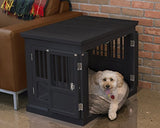zoovilla Merry Products Triple Door Medium Dog Crate, Dog Kennel, Dog Cage zoovilla