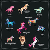My Sticker Paintings: Horses: 10 Magnificent Paintings (Happy Fox Books) For Kids 6-10 to Create Beautiful Horse Pictures with Up to 80 Removable, Reusable Stickers for Each Design, plus Fun Facts Happy Fox Books