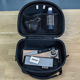 Trend Complete Sharpening Set: 6 Inch Diamond Bench Stone, Tapered File, Leather Strop, Lapping Fluid, Mirror Paste, Cleaning Block & Storage Case, TREND