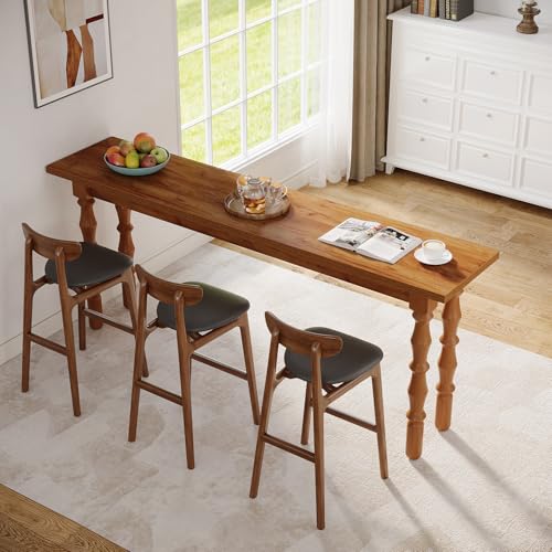 Tribesigns 70.9-Inch Extra Long Console Table for Entryway, Narrow Sofa Table Behind Couch with Solid Wood Legs, Entry Accent Table for Living Room, Foyer, Hallway, Entrance Tribesigns