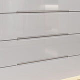 TAMUNE Armoire Bedroom Island Wardrobe Closet Island with 16 Drawers & Glass Tabletop, Island Dresser with Jewelry Organizer, Closet Island for Cloakroom White (63”W x 31.5”D x 31.5”H) TAMUNE