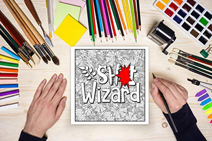 A Swear Word Coloring Book for Adults