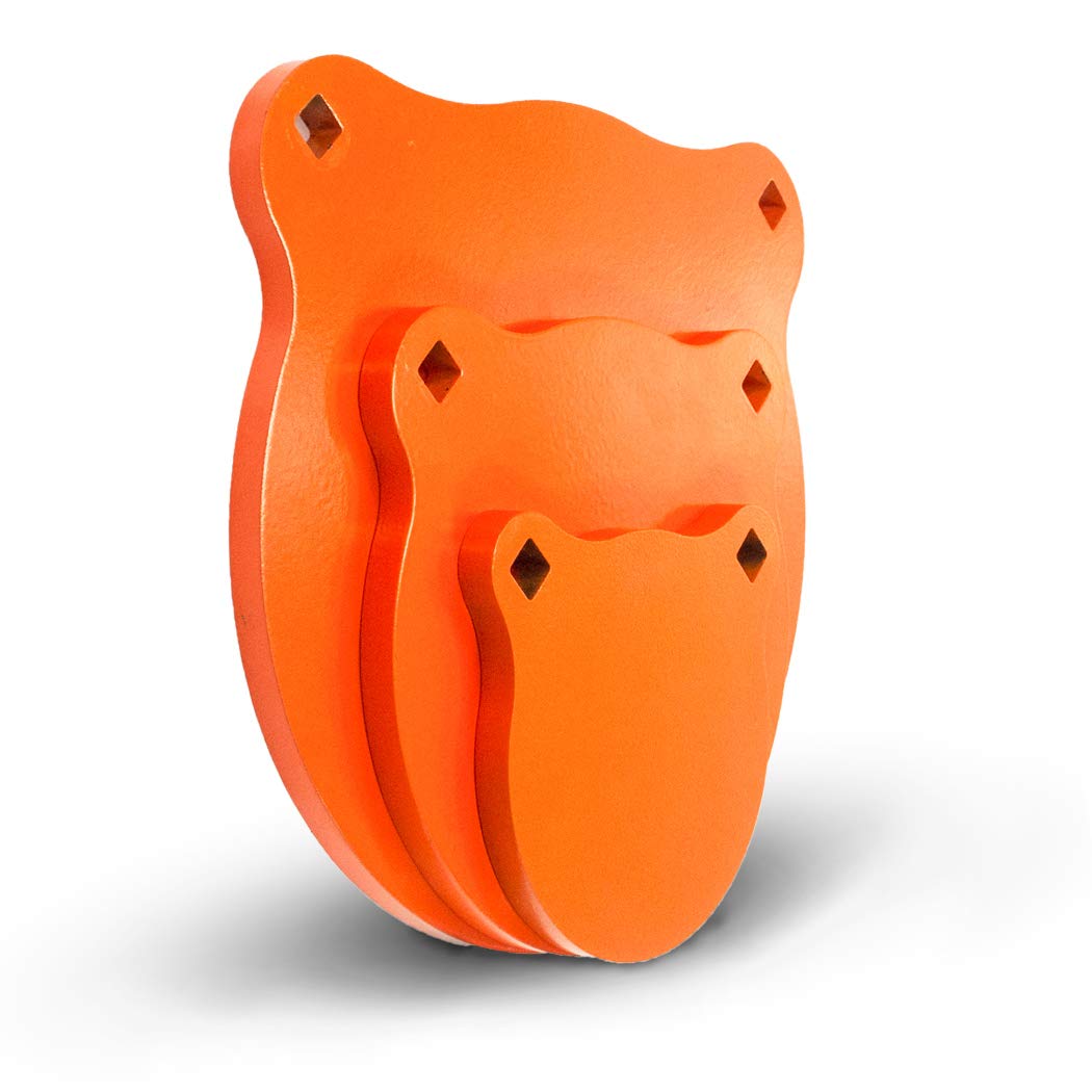 Highwild AR500 Steel Shooting Targets Combo - 4", 6", 8" Gongs - 3/8" Thick Highwild