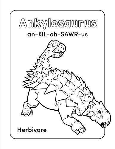 Dinosaur Book for Kids: Coloring Fun and Awesome Facts (A Did You Know? Coloring Book)