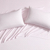 Laura Ashley Kids - Twin XL Sheet Set, Soft & Wrinkle-Resistant Toddler Bedding Set, Deep Pockets, Girl Bed Sheets with Matching Fitted Sheet & Pillowcase (Sweet Lady Bugs Pink) Laura Ashley
