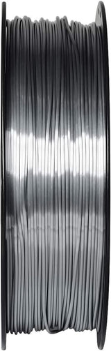 Geeetech Silk PLA Filament 1.75mm for 3D Printer, Metal-Like Shiny Consumable 1kg (2.2lbs) 1 Spool, Dimensional Accuracy +/- 0.03 mm,Metallic Silver Geeetech