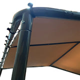 Garden Winds Replacement Canopy Top Cover Compatible with The Shelter Logic Pacifica Canopy - Riplock 500 Garden Winds