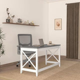 Alera ALEWSF4824GY 47.24 in. x 23.62 in. x 29.53 in. Farmhouse Writing Desk - Gray Alera