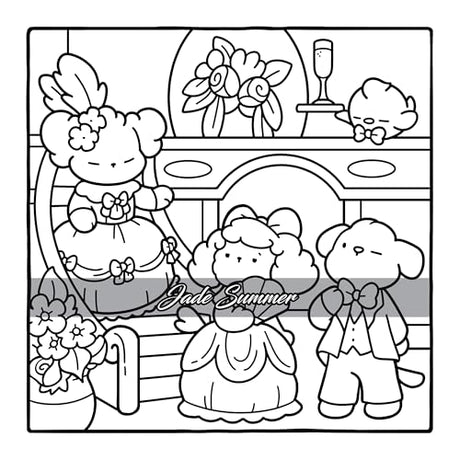 Cozy Eras: Cute Coloring Book for Adults and Teens with Adorable Characters and Nostalgic Scenes for Relaxation (Comfy and Cozy Coloring Books) WoodArtSupply