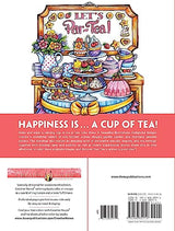 Creative Haven Afternoon Tea Coloring Book (Adult Coloring Books: Food & Drink) Dover Publications