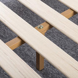 ZINUS Julia Wood Platform Bed Frame - Solid Wood with Slat Support, No Box Spring Needed, Easy Assembly, Full Size, Brown Zinus