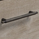 Bush Furniture Key West 2 Drawer Lateral File Cabinet in Washed Gray | Document Storage for Home Office | Accent Chest with Drawers Bush Business Furniture