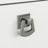 Bush Furniture Salinas L Shaped Desk with Hutch | Corner Table with Drawers and Storage for Home Office, 60W, Pure White and Shiplap Gray Bush Business Furniture