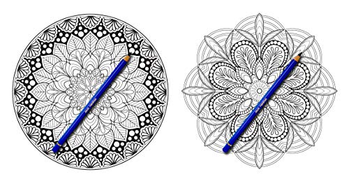 The Art of Mandala: Adult Coloring Book Featuring Beautiful Mandalas Designed to Soothe the Soul KAVNLON