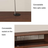 Floating TV Stand Floating TV Unit 62/78/94'' Wall Mounted TV Cabinet Wooden Entertainment Media Console Center Simple Living Room Bedroom Wall Mounted TV Stand Shelf(Brown-C,200 * 24 * 20cm) WoodArtSupply