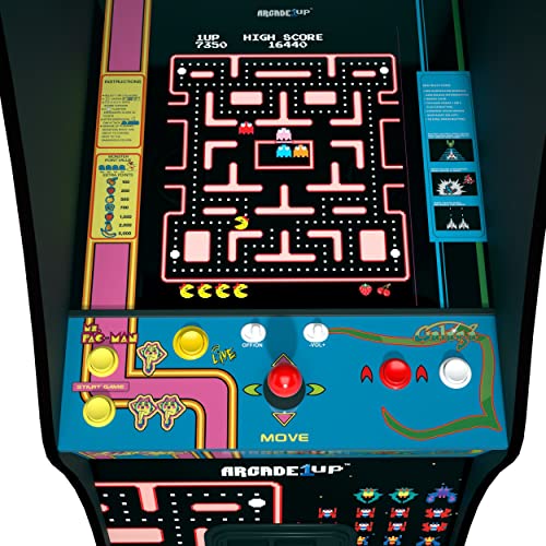 ARCADE1UP Class of 81’ Deluxe Arcade Machine for Home - 5 Feet Tall - 12 Classic Games ARCADE1UP