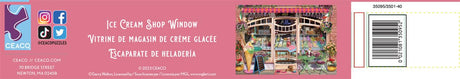 Ceaco - Ice Cream Shop Window - 2000 Piece Jigsaw Puzzle Ceaco