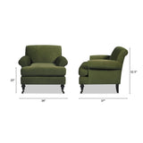 Jennifer Taylor Home 38" Alana Lawson French Country Large Comfortable Living Room Accent Arm Chair Jennifer Taylor Home