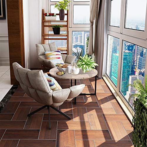 Round Coffee Table Sofa Table Kitchen Dining Tables Modern Leisure Tea Table Office Conference Pedestal Desk White HOMERECOMMEND