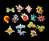 Magic Puzzles 3-Pack • Series Four • Big Rock City, The Awakened Artifacts, & The Peckish Pirates • 1000-Piece Jigsaw Puzzles from The Magic Puzzle Company Magic Puzzle Company