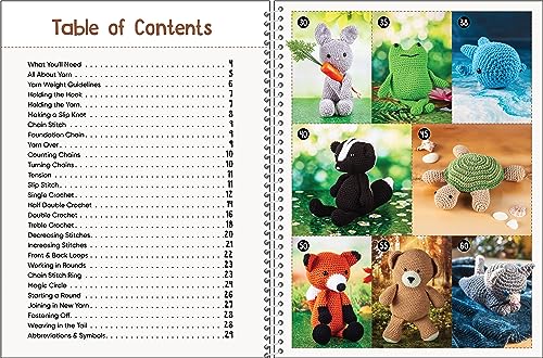 Crochet Animal Friends: Techniques & Patterns WoodArtSupply