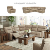 Signature Design by Ashley Next-Gen DuraPella Contemporary Faux Leather Wall Hugger Power Recliner with Adjustable Headrest and USB Ports, Light Brown Signature Design by Ashley