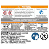 Intex Inflatable Dinosaur Play Center Outdoor Playhouse Inflatable Water Park with Kid Pool Slide, Water Sprayer, Waterfall, and 6 Balls, Multicolor Intex