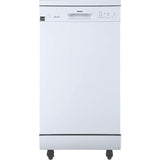 Danby DDW1805EWP Portable Dishwasher, White Danby