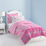 Dream Factory Magical Princess Ultra Soft Microfiber Girls Comforter Set, Pink, Twin dream FACTORY