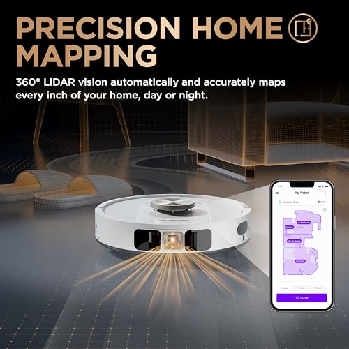 Shark Robot Vacuum & Mop Combo, PowerDetect NeverTouch Pro, Self-Emptying, Self-Refill with Self-Clean Pad Wash & Dry, 60-Day Debris Capacity, 30-Day Refill Tank, 5 PowerDetect Technologies, AV2800ZE Shark