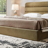 Zanmintaobo Lift Up Storage Bed King Size, Upholstered Platform Bed with Hydraulic System & Wood Slats Support, King Bed Frame with 3-Panel Headboard, No Box Spring Needed, Easy Assembly, Green Zanmintaobo