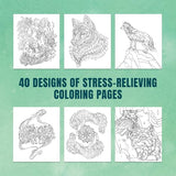 Howl: The Call of the Wolf: A Stress-Relieving Adult Coloring Book Inspired by the Alaskan Wilderness WoodArtSupply