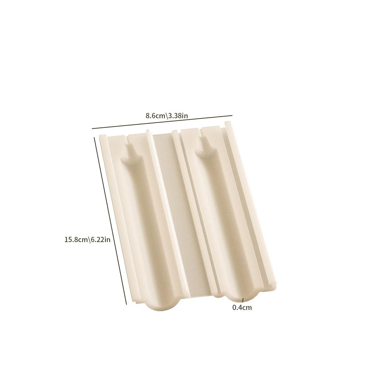 2 Pack Stick Pillar Candle Mold - Resin Casting Molds Resin Making Molds Silicone Mold for Candle ESEDAGE