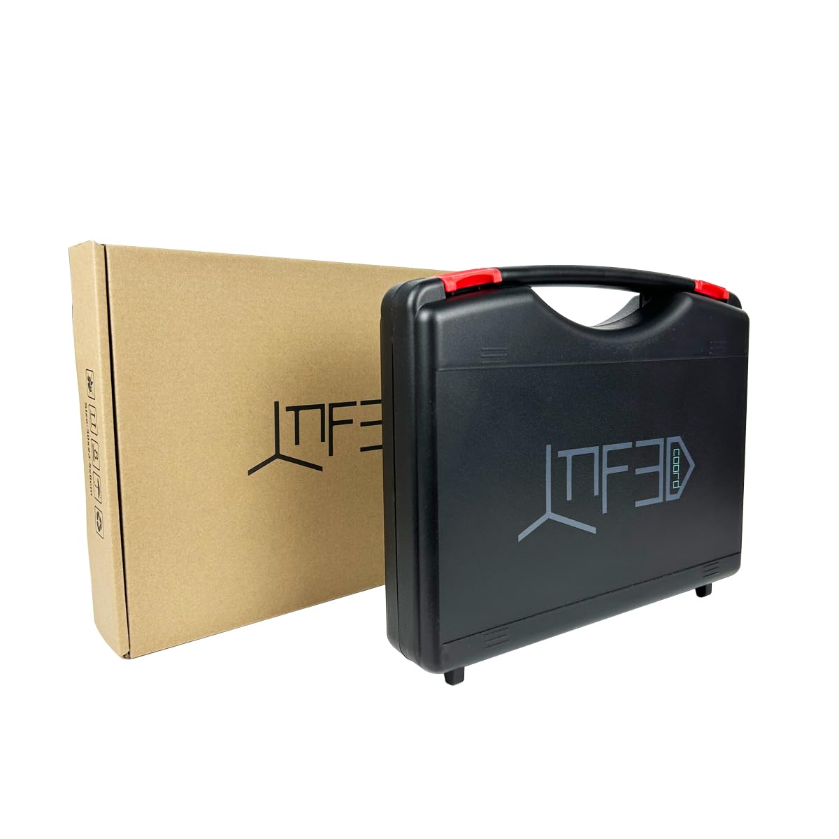 Inf3Dcoord 3D Printer Tool Kit Box includes Filament Cutting, Cleaning Needles, Needle Nose Plier, Electronic Digital Caliper, Knife Clean Up Kit, Brushes for 3D Printers Finishing, Cleaning,Repairing INF3DCOORD