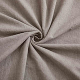 100% Cotton Duvet Cover Full Size, Mauve Brown Linen-Like Natural Bedding Set with Zipper Closure (No Comforter), Full Size, Duvet Cover (80"x90") x 1, Pillowsham(20"x26") x 2 LOVQUE