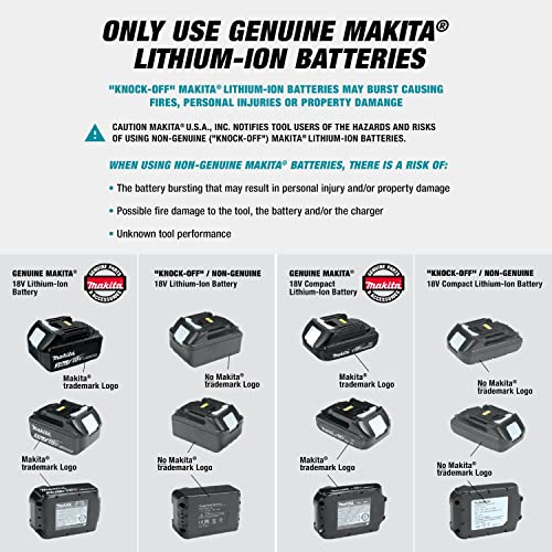 Makita XT255T 18V LXT Lithium-Ion Cordless 2-Pc. Combo Kit (5.0Ah) - WoodArtSupply