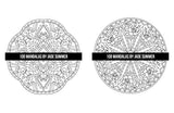 Mandala Coloring Book: For Adults with 100 Magical Mandalas WoodArtSupply