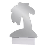 Northlight LED Lighted 3D Palm Tree Infinity Mirror - 8" Northlight