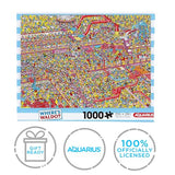 AQUARIUS Where’s Waldo? Cake Factory 1000pc Puzzle (1000 Piece Jigsaw Puzzle) - Glare Free - Precision Fit - Officially Licensed Where's Waldo Merchandise & Collectibles -22x28 Inches AQUARIUS