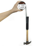 by.RHO Screen Repair Kit, Extra Wide (4in x 15FT), Black, Adhesive & Waterproof, Fiberglass, fix for Screen Door and Window Screen by.RHO