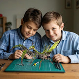 Metalkitor 3D Metal Puzzles for Adults, Giant Mantis Model Kit - Steampunk DIY Ornament - Assembly Jigsaw Crafts Brain Teaser - Perfect Room Decor and Gift Choice(1200+PCS, Purple)