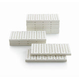 Ceramic Grill Tile Kit Upgrade to Radiant Heat Compatible with Any Gas Grill Easy to Install Enhance Grill Area and Flavor in Foods Replaces Lava Rocks and Briquettes by Easylife Tech BBQ King Grill Tiles