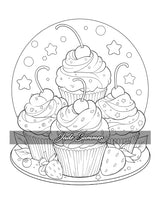 Stress Relief: Adult Coloring Book with Animals, Flowers, Fantasy, and More for Mindfulness and Relaxation WoodArtSupply