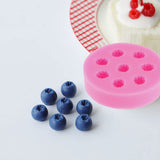 5 Pcs Candle Making Mold, 3D Ice Cream Ball Shape Candle Molds 2 Pcs with Chocolate Shape Molds, 3D Fruit Shape Silicone Fondant Mold for DIY Wax Candle, Soap, Cake Cupcake Topper Decoration FAURAPMNG