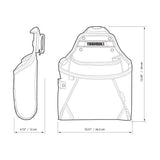 TOUGHBUILT TOU-CT-05 Supply Pouch, Black ToughBuilt