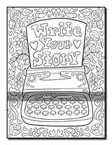 Positive Quotes: An Inspirational Coloring Book for Adults, Teens, and Kids with Positive Affirmations, Motivational Sayings, and More! (Inspirational Coloring Books) WoodArtSupply