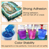 JDiction 1 Gallon Epoxy Resin, Clear Casting Self-Leveling Resin, Low Viscosity Bubble-Free Resin and Hardener Kit for Jewelry Making, Resin Flowers, Coasters, Table Top and Wood Crafts JDiction